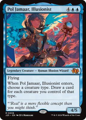 Pol Jamaar, Illusionist (Anime) card from Foundations Jumpstart