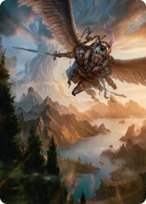 Youthful Valkyrie Art Card (28/54) card from Art Series: Foundations
