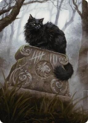Nine-Lives Familiar 2 Art Card (36/54) card from Art Series: Foundations