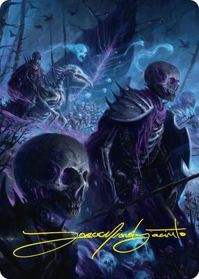 Rise of the Dark Realms Art Card (37/54) (Gold-Stamped Signature) card from Art Series: Foundations