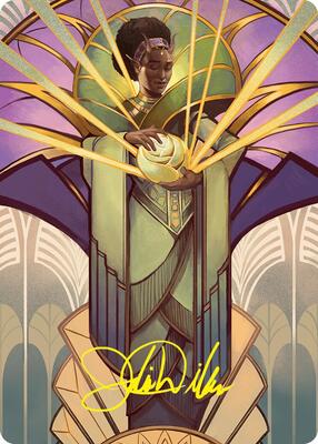 Bloom Tender Art Card (54/54) (Gold-Stamped Signature) card from Art Series: Foundations