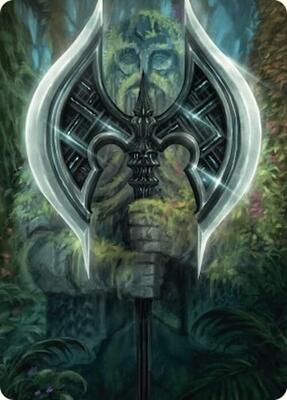 Leyline Axe Art Card (49/54) card from Art Series: Foundations
