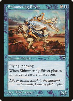 Shimmering Efreet card from Visions
