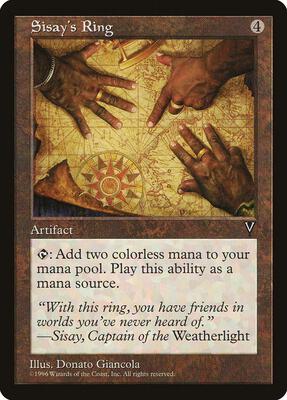 Sisay's Ring card from Visions