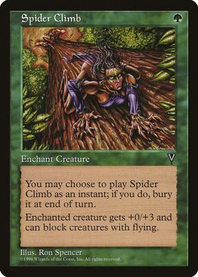 Spider Climb card from Visions
