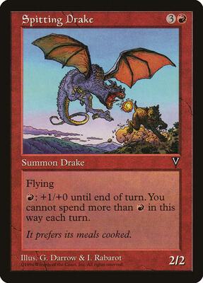 Spitting Drake card from Visions