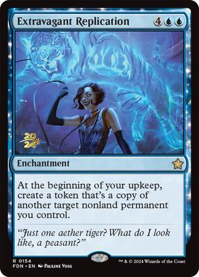 Extravagant Replication card from Prerelease Cards