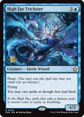 High Fae Trickster card from Prerelease Cards