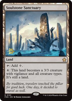 Soulstone Sanctuary card from Prerelease Cards