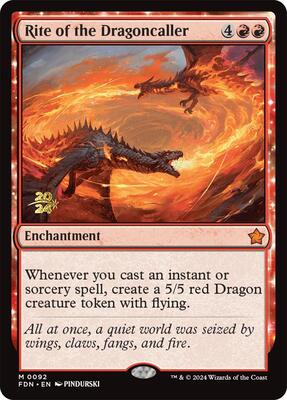 Rite of the Dragoncaller card from Prerelease Cards