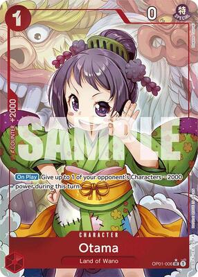Otama (Full Art) card from Premium Booster -The Best-