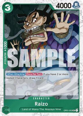 Raizo (Jolly Roger Foil) card from Premium Booster -The Best-