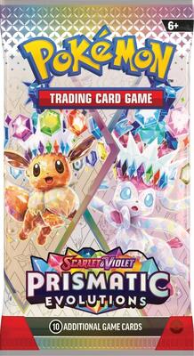 Prismatic Evolutions Booster Pack card from SV: Prismatic Evolutions