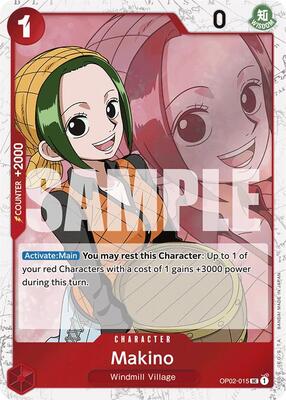 Makino (Jolly Roger Foil) card from Premium Booster -The Best-