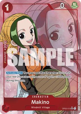 Makino (Full Art) card from Premium Booster -The Best-
