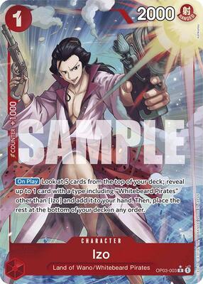 Izo (OP03-003) (Full Art) card from Premium Booster -The Best-