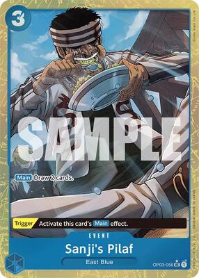 Sanji's Pilaf (Alternate Art) card from Premium Booster -The Best-