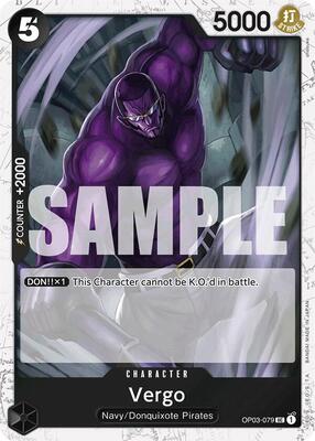 Vergo (Jolly Roger Foil) card from Premium Booster -The Best-