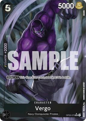 Vergo (Full Art) card from Premium Booster -The Best-