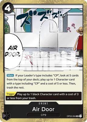 Air Door (Jolly Roger Foil) card from Premium Booster -The Best-