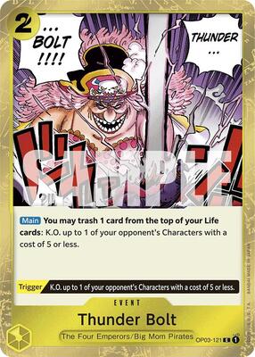 Thunder Bolt (Jolly Roger Foil) card from Premium Booster -The Best-