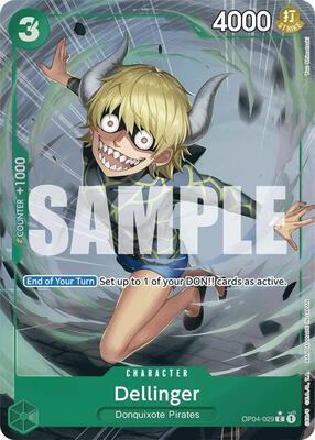 Dellinger (Full Art) card from Premium Booster -The Best-