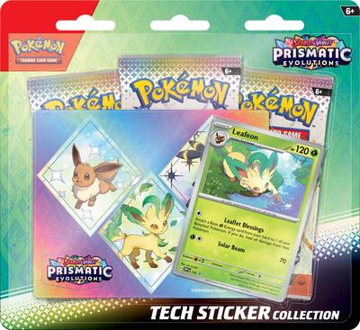 Prismatic Evolutions Tech Sticker Collection [Leafeon] card from SV: Prismatic Evolutions