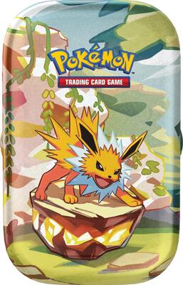 Prismatic Evolutions Mini Tin [Jolteon] card from SV: Prismatic Evolutions
