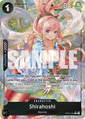 Shirahoshi (OP05-082) (Alternate Art) card from Premium Booster -The Best-