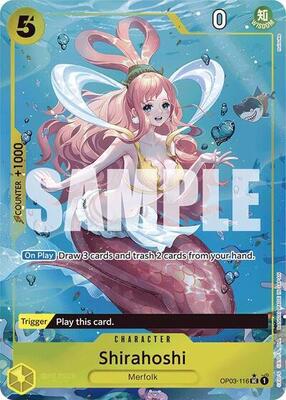Shirahoshi (OP03-116) (Full Art) card from Premium Booster -The Best-