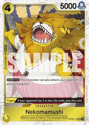 Nekomamushi (Jolly Roger Foil) card from Premium Booster -The Best-