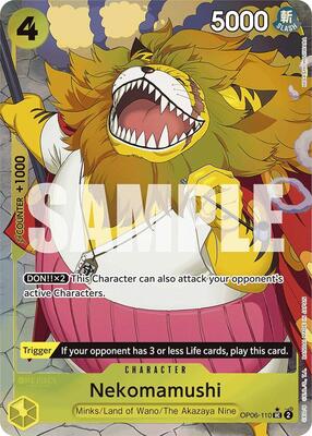 Nekomamushi (Full Art) card from Premium Booster -The Best-