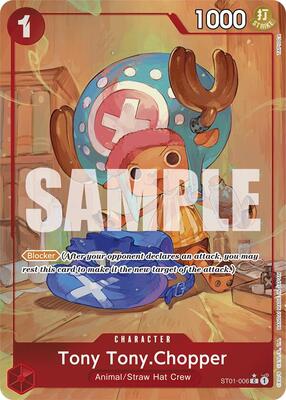Tony Tony.Chopper (ST01-006) (Alternate Art) card from Premium Booster -The Best-