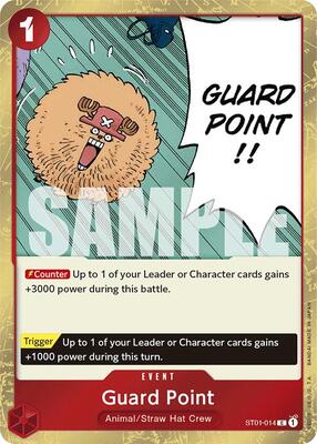 Guard Point (Jolly Roger Foil) card from Premium Booster -The Best-