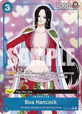 Boa Hancock (ST03-013) (Full Art) card from Premium Booster -The Best-