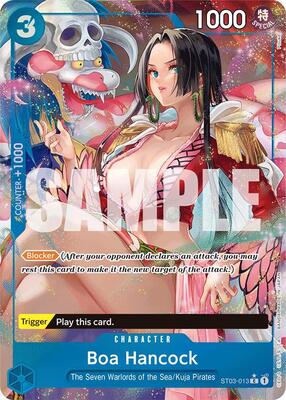 Boa Hancock (ST03-013) (Alternate Art) card from Premium Booster -The Best-