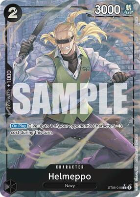 Helmeppo (Full Art) card from Premium Booster -The Best-