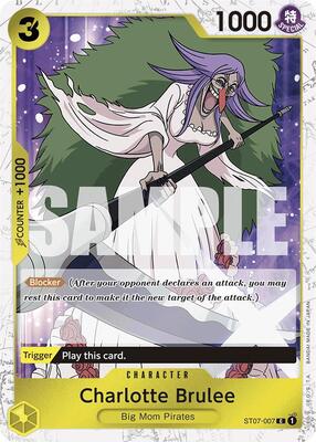 Charlotte Brulee (Jolly Roger Foil) card from Premium Booster -The Best-