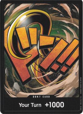 DON!! Card (Crocodile) card from Premium Booster -The Best-