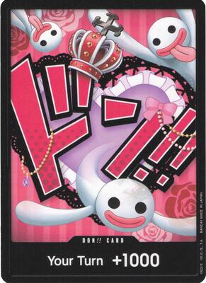 DON!! Card (Perona) card from Premium Booster -The Best-