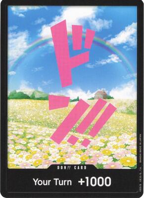 DON!! Card (Rebecca) card from Premium Booster -The Best-