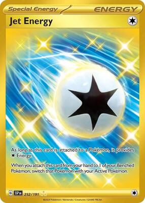 Jet Energy card from SV08: Surging Sparks