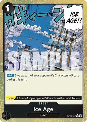 Ice Age (Textured Foil) card from Premium Booster -The Best-