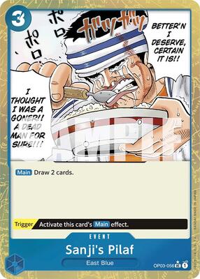 Sanji's Pilaf (Textured Foil) card from Premium Booster -The Best-