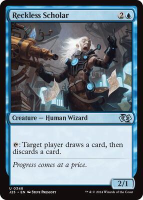 Reckless Scholar card from Foundations Jumpstart