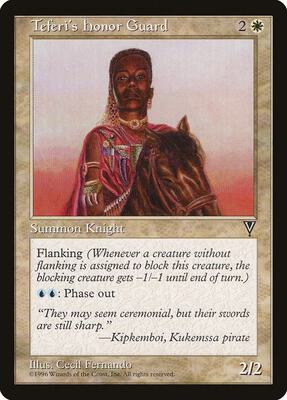 Teferi's Honor Guard card from Visions