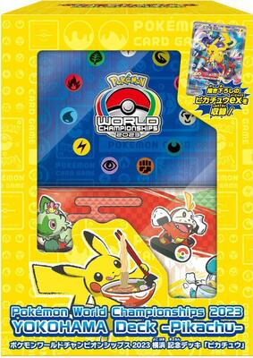 2023 World Championships Yokohama Deck: Pikachu ex card from WCS23: 2023 World Championships Yokohama Deck: Pikachu