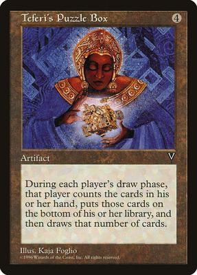 Teferi's Puzzle Box card from Visions
