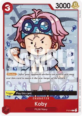 Koby (Reprint) card from Premium Booster -The Best-