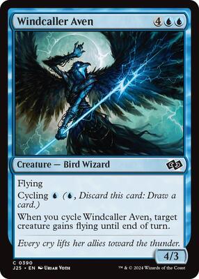 Windcaller Aven card from Foundations Jumpstart